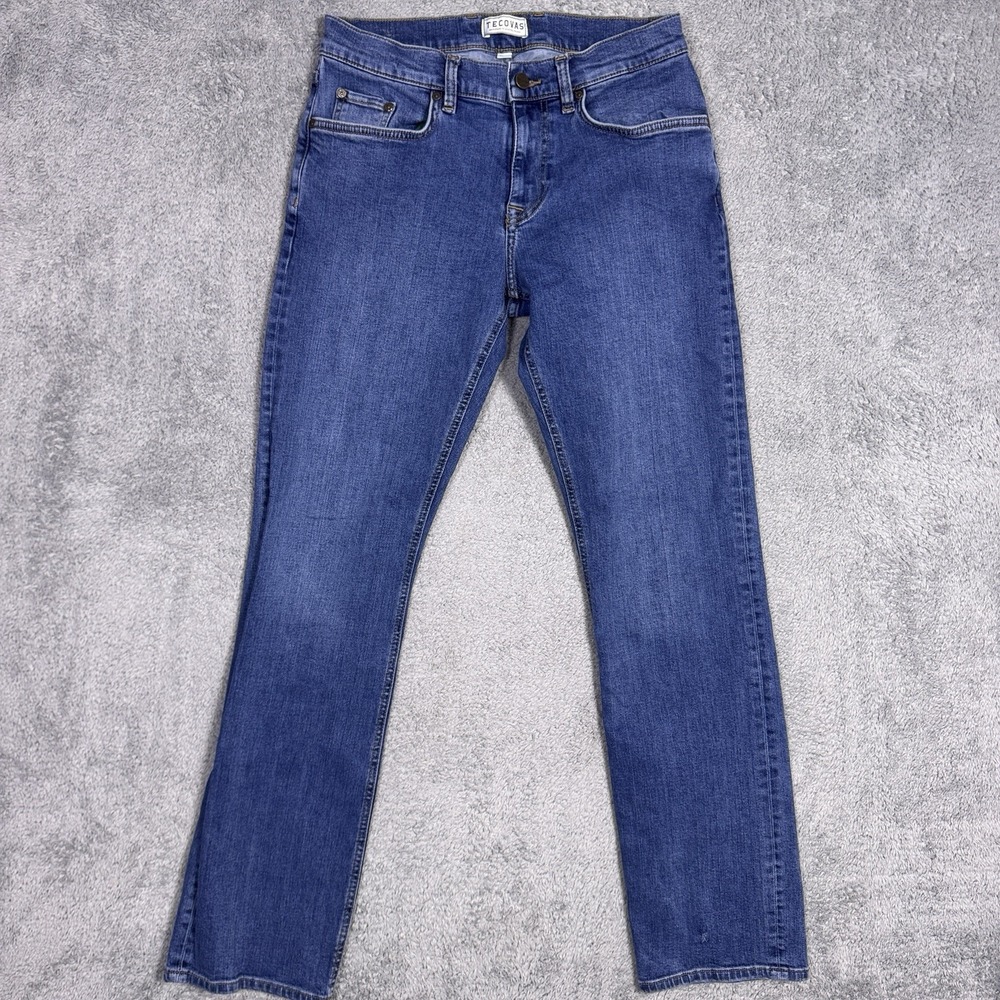 Tecovas Jeans Men's 28x31 Slim 5 Pocket Comfort Stretch Ranch Wear Western